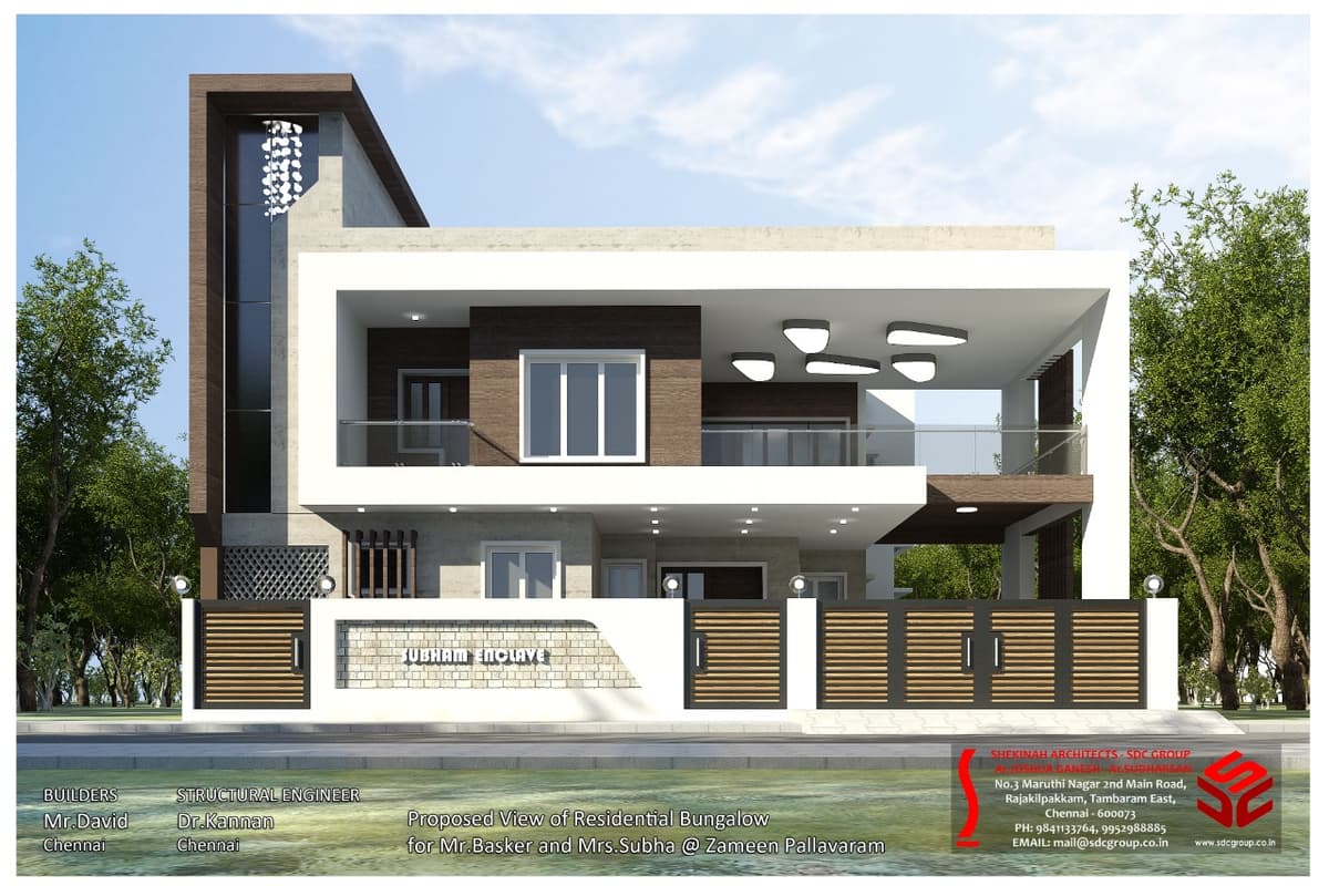 Image of Modern Villa in the Suburbs
